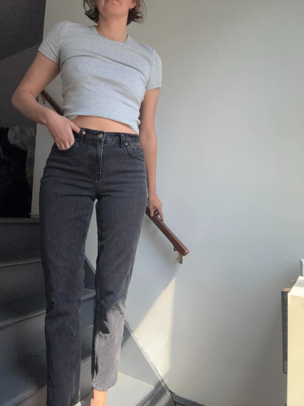 Curve Love Mid Rise 90s Straight Jean - TALL LENGTH